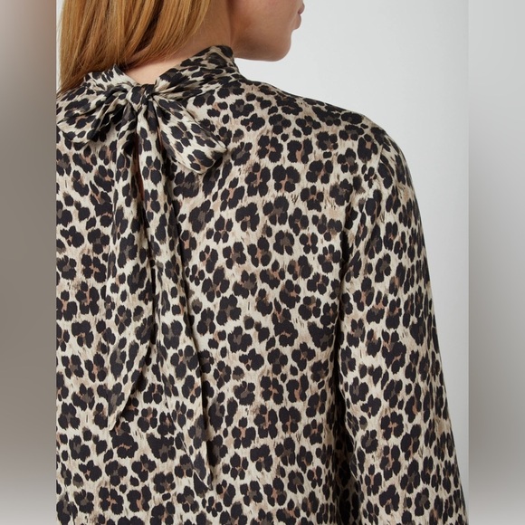 0039 ITALY Leopard Print Top - Picture 1 of 5